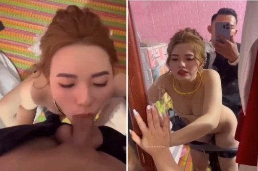 Video cô dâu Việt và phù rể trong cảnh riêng tư đặc biệt